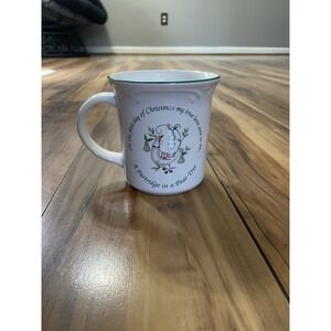 Pfaltzgraff Partridge in a Pear Tree Christmas Mug‎  Xmas
